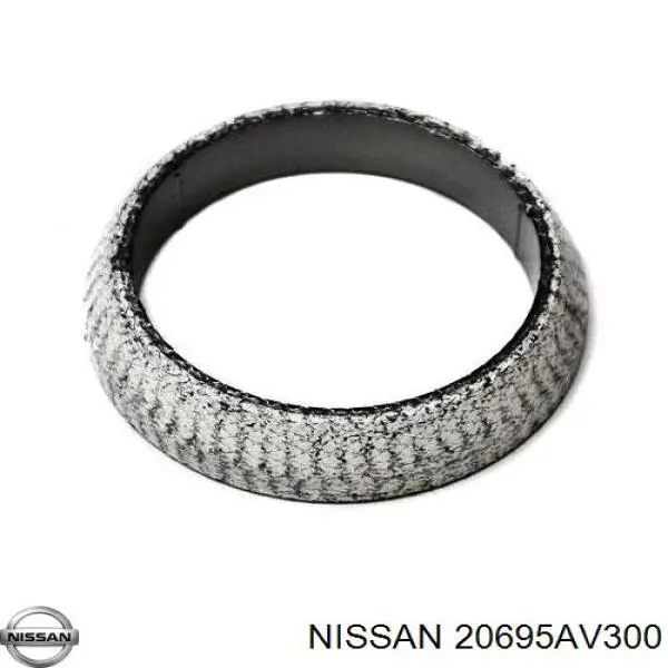 Кольцо приемной трубы глушителя на Nissan Primera P12
