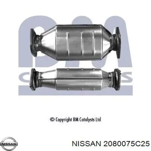 2080075C25 Nissan convertidor - catalisador