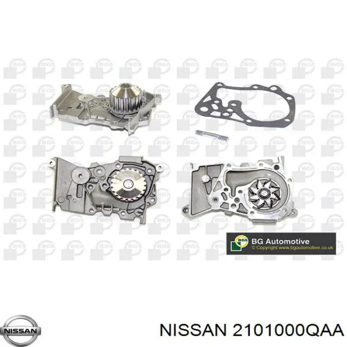 Купить 2101000QAA Nissan/Infiniti Насос охлаждения
