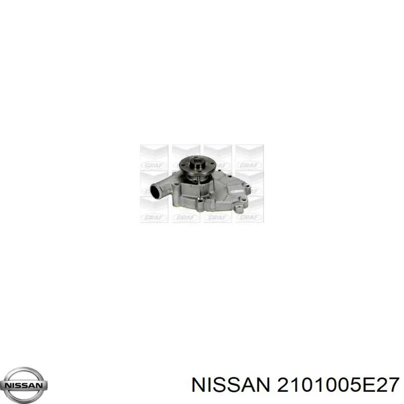 Помпа охлаждения Nissan/Infiniti 2101005E27 цена, от 51.58 USD
