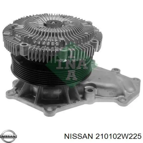 Помпа охлаждения Nissan/Infiniti 210102W225 цена, от 127.88 USD