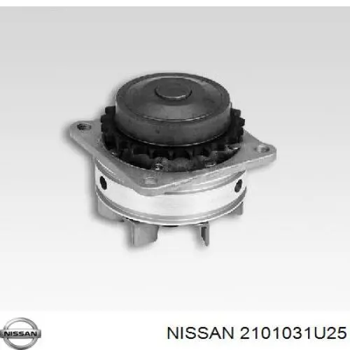 Помпа охлаждения Nissan/Infiniti 2101031U25 цена, от 33.50 USD