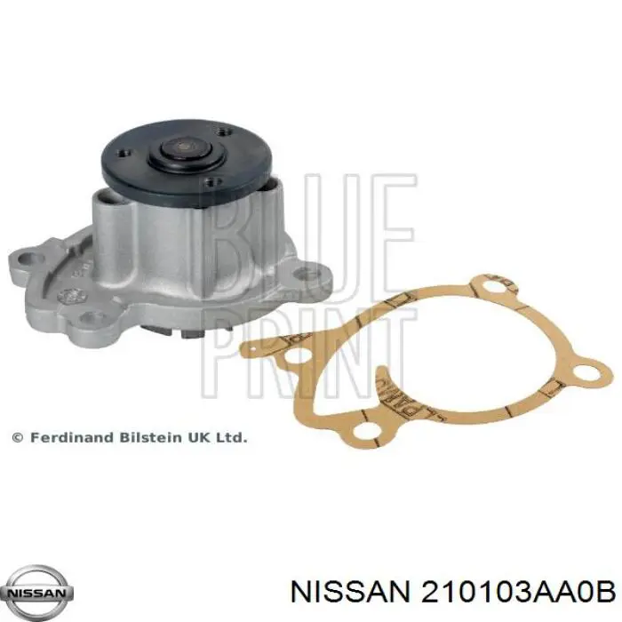 Помпа охлаждения Nissan/Infiniti 210103AA0B цена, от 26.40 USD