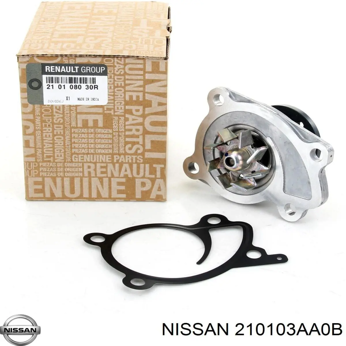 Водяной насос Nissan/Infiniti 210103AA0B