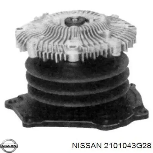2101043G28 Nissan/Infiniti Насос водяной