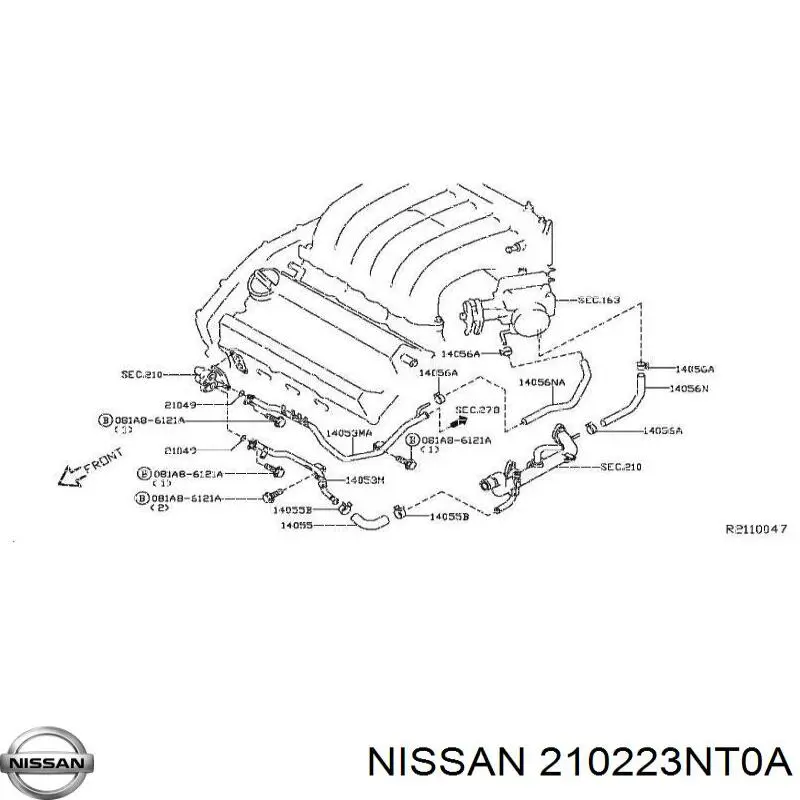  Nissan/Infiniti 210223NT0A цена, от 17.74 USD