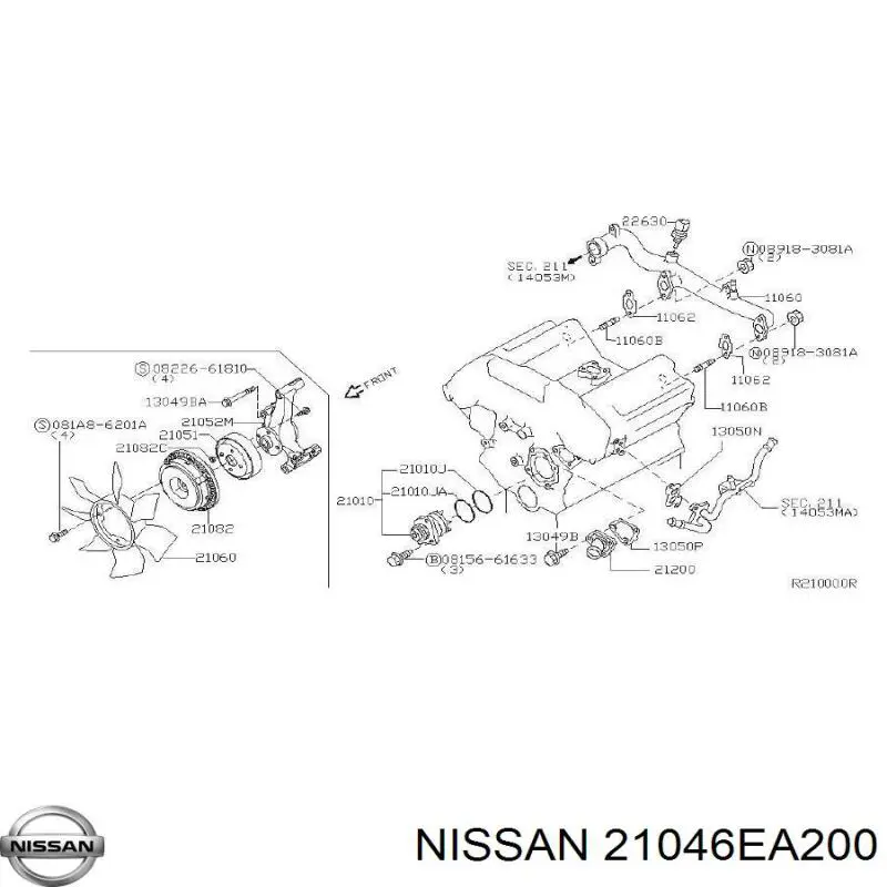  21046EA200 Nissan