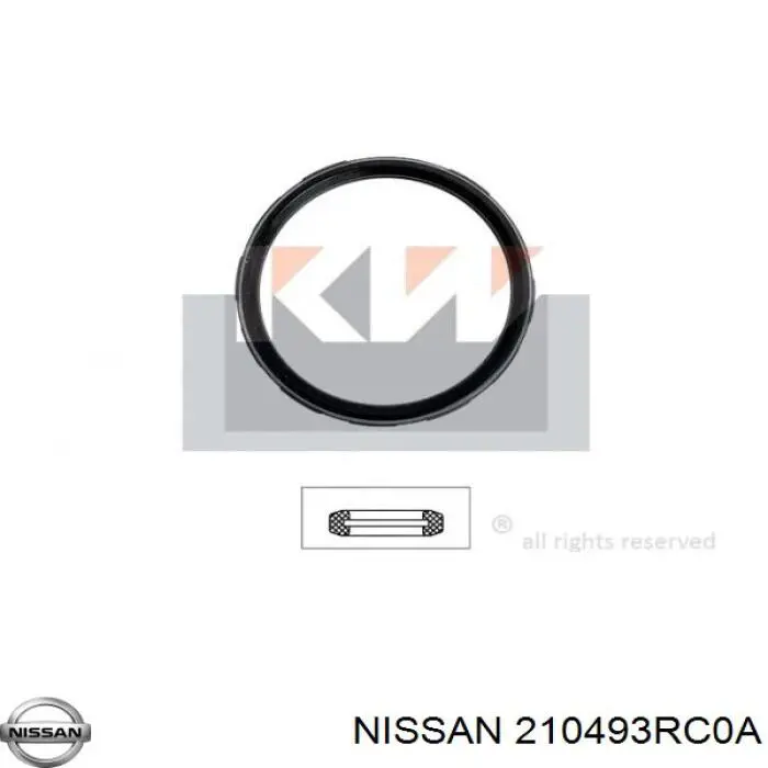 210493RC0A Nissan 