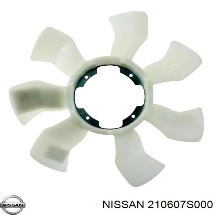 210607S000 Nissan/Infiniti Крыльчатка радиатора охлаждения