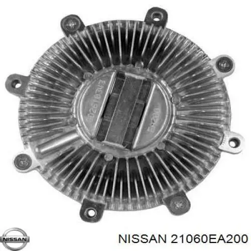 Ventilador (roda de aletas) do radiador de esfriamento para Nissan Pathfinder (R51)