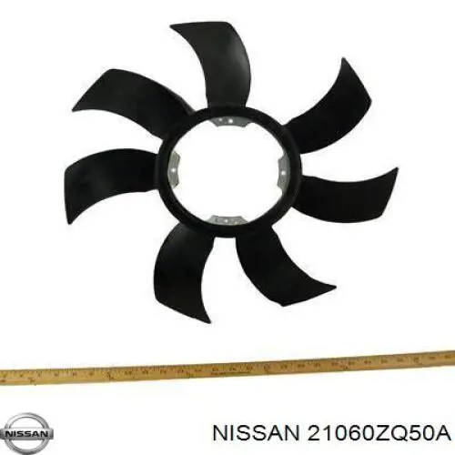 Купить 21060ZQ50A Nissan/Infiniti Крыльчатка радиатора охлаждения