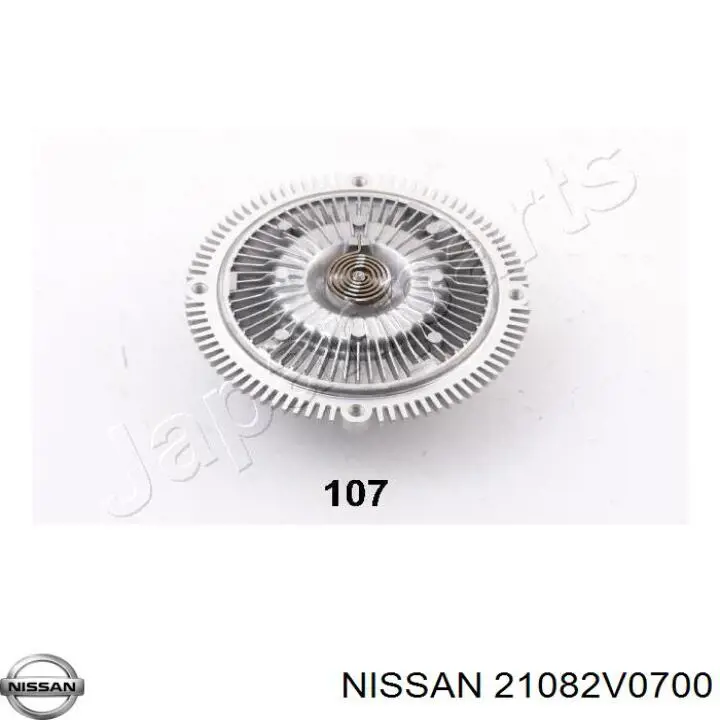 21082V0700 Nissan вискомуфта (вязкостная муфта вентилятора охлаждения)
