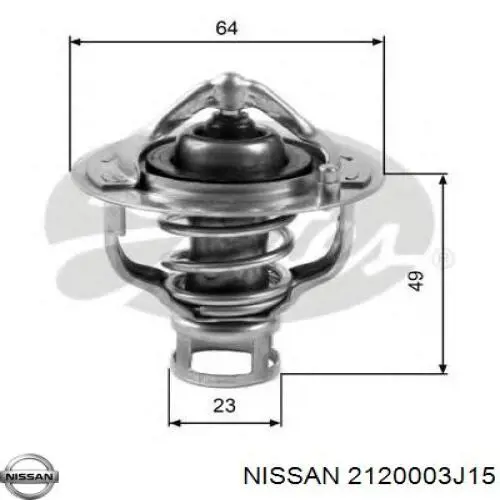 Термостат 2120003J15 Nissan