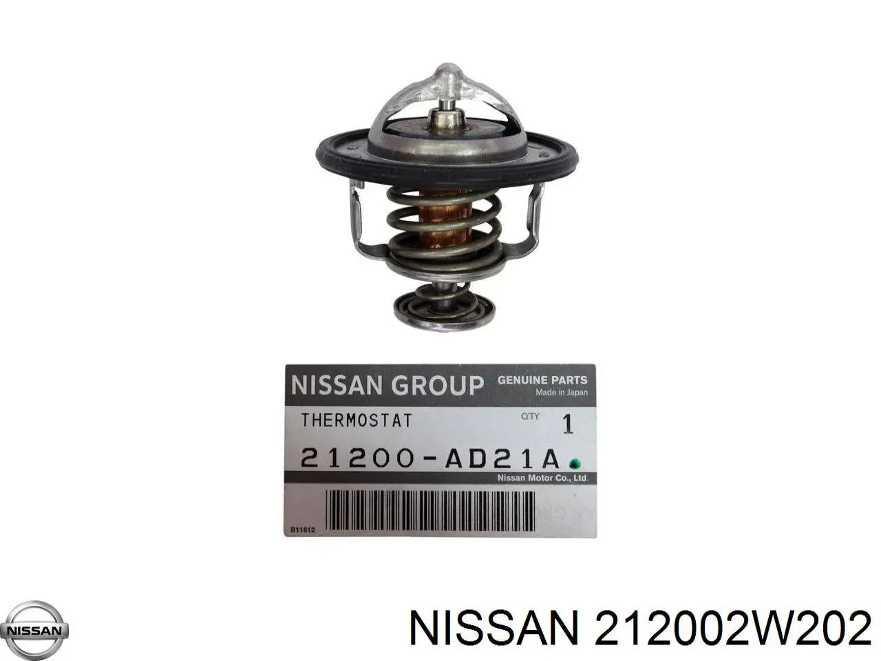212002W202 Nissan термостат