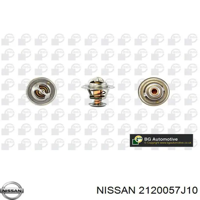 Термостат в корпусе Nissan/Infiniti 2120057J10 цена, от 12.48 USD