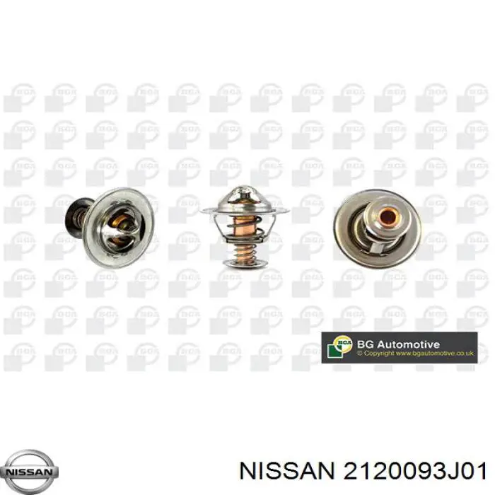 Термостат в корпусе Nissan/Infiniti 2120093J01 цена, от 7.35 USD