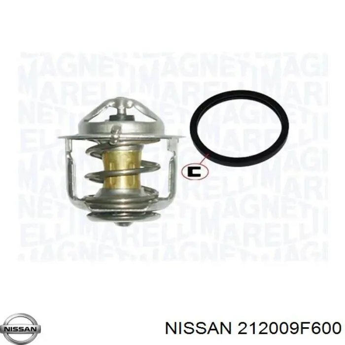 Термостат в корпусе Nissan/Infiniti 212009F600 цена, от 9.98 USD