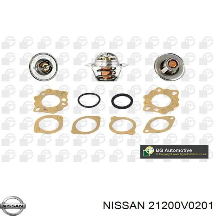 Термостат в корпусе Nissan/Infiniti 21200V0201 цена, от 6.34 USD