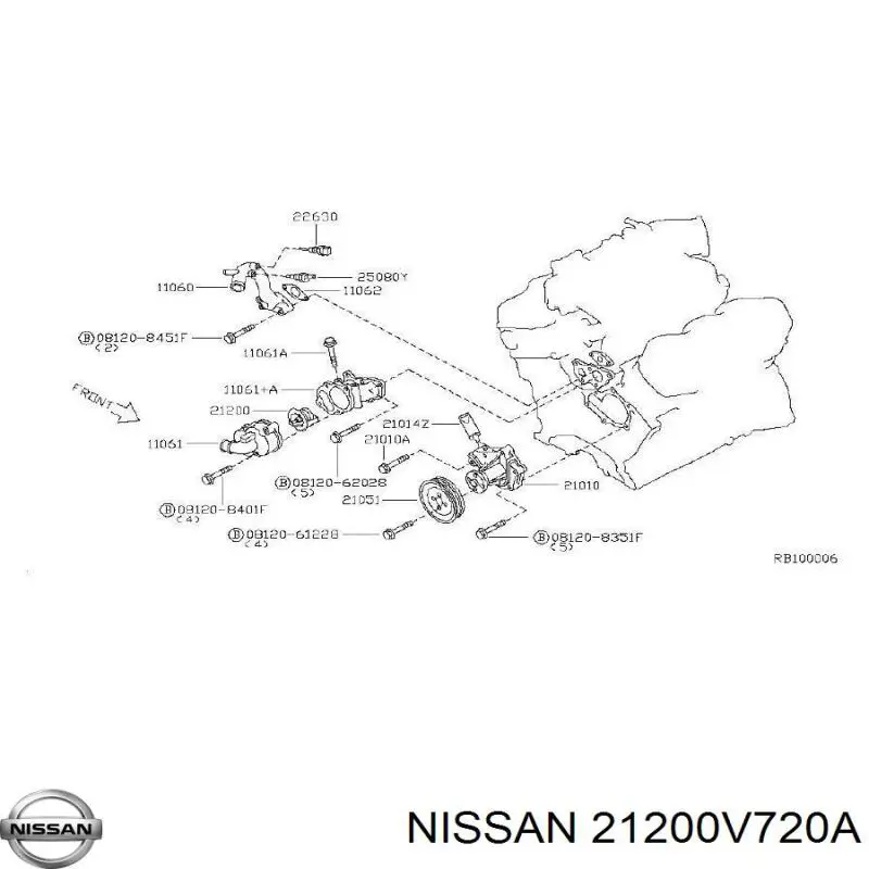 21200V720A Nissan/Infiniti 