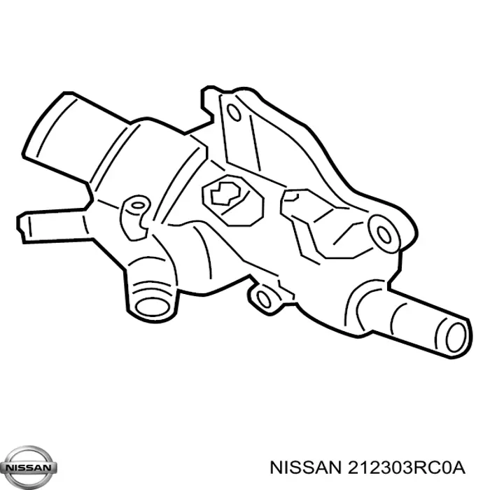 212303RC0A Nissan/Infiniti Авто термостат