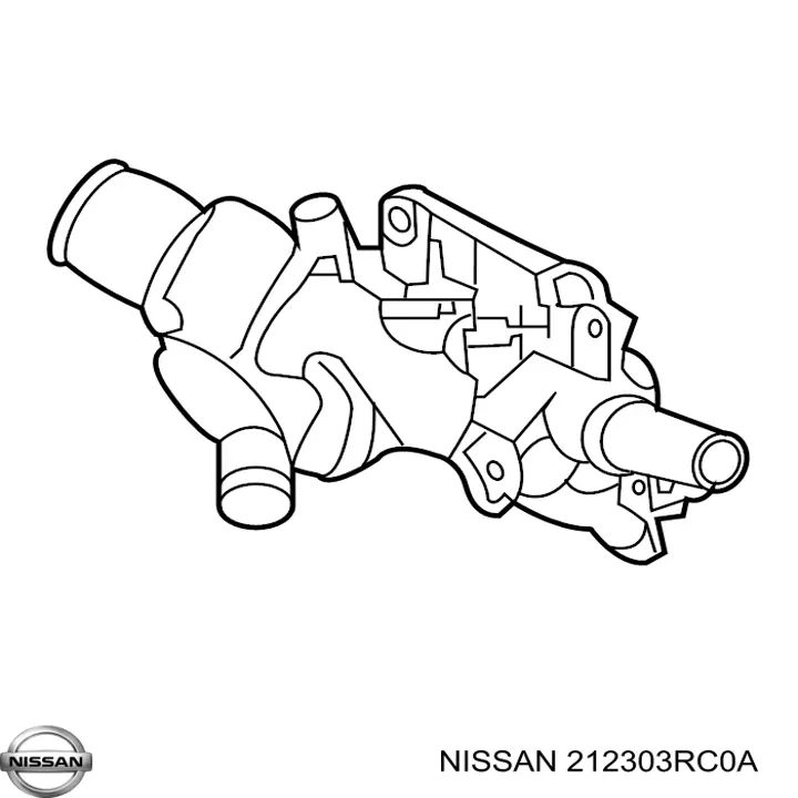 Купить 212303RC0A Nissan/Infiniti Автомобильный термостат