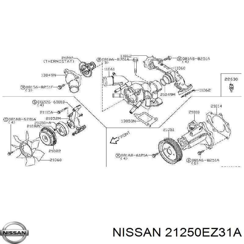 21250EZ31A Nissan/Infiniti 