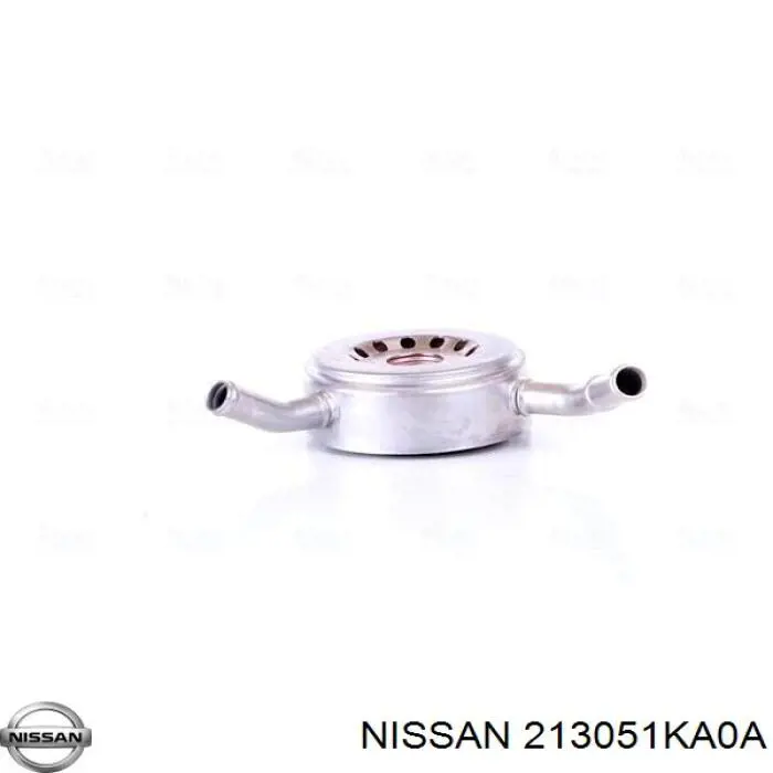 213051KA0A Nissan radiador de óleo (frigorífico, debaixo de filtro)