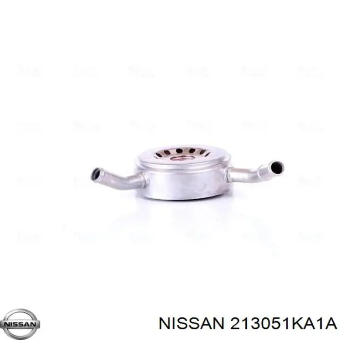 213051KA1A Nissan радиатор масляный (холодильник, под фильтром)