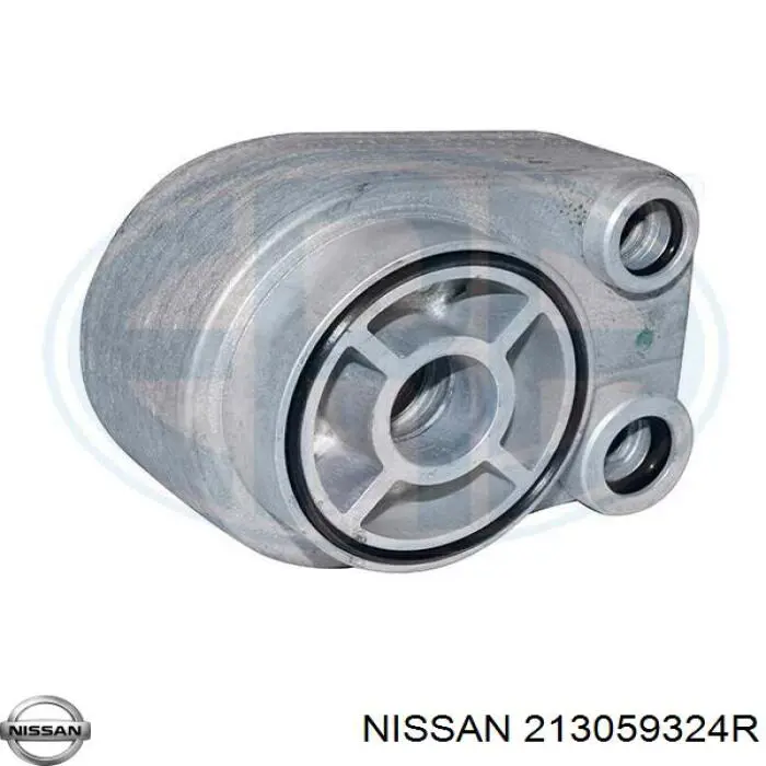 Радиатор масляный (холодильник), под фильтром 213059324R Nissan/Infiniti