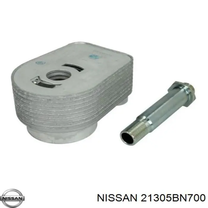 Радиатор масляный (холодильник), под фильтром Nissan/Infiniti 21305BN700 цена, от 19.49 USD