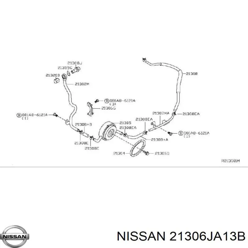  Nissan/Infiniti 21306JA13B цена, от 7.51 USD