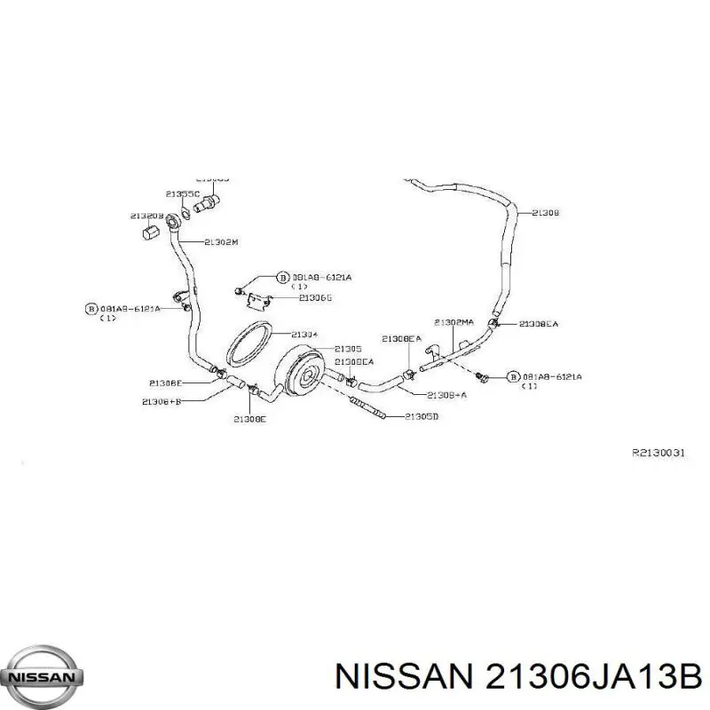  21306JA13B Nissan