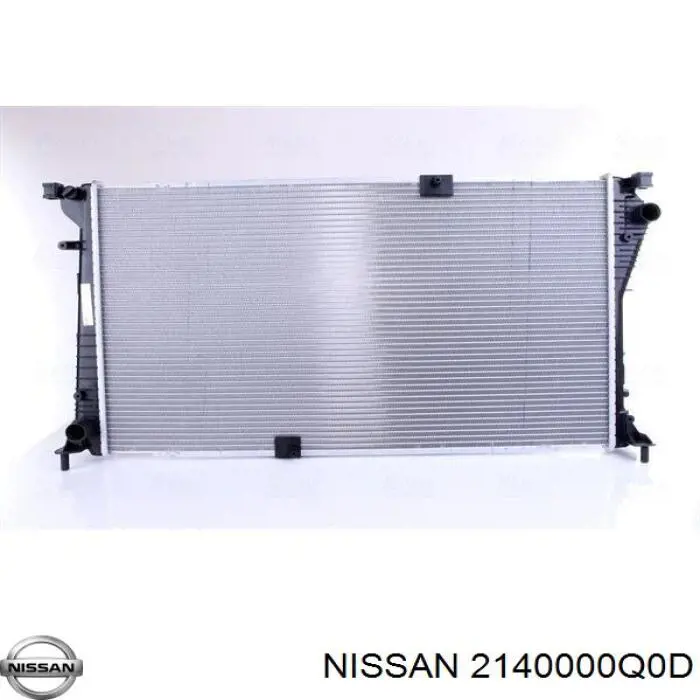 Радиатор 2140000Q0D Nissan