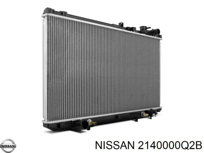 Радиатор охлаждения двигателя Nissan/Infiniti 2140000Q2B цена, от 107.63 USD