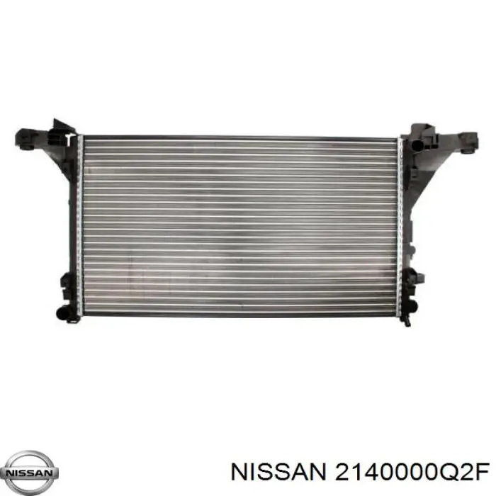 Радиатор 2140000Q2F Nissan