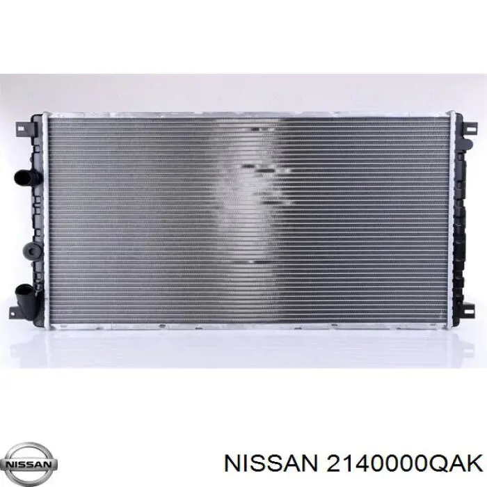 Радиатор 2140000QAK Nissan