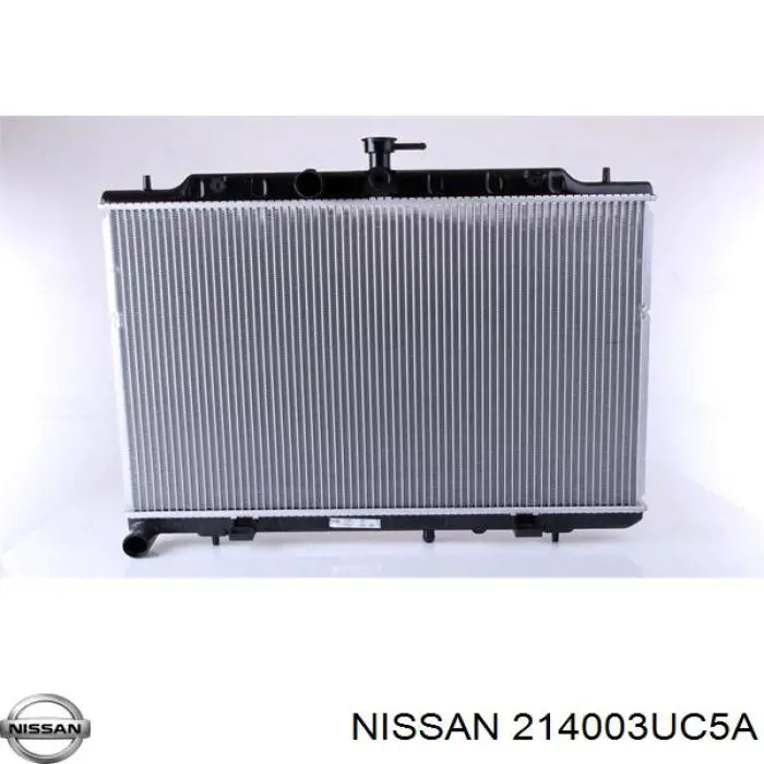 Радиатор охлаждения двигателя Nissan/Infiniti 214003UC5A цена, от 80.26 USD