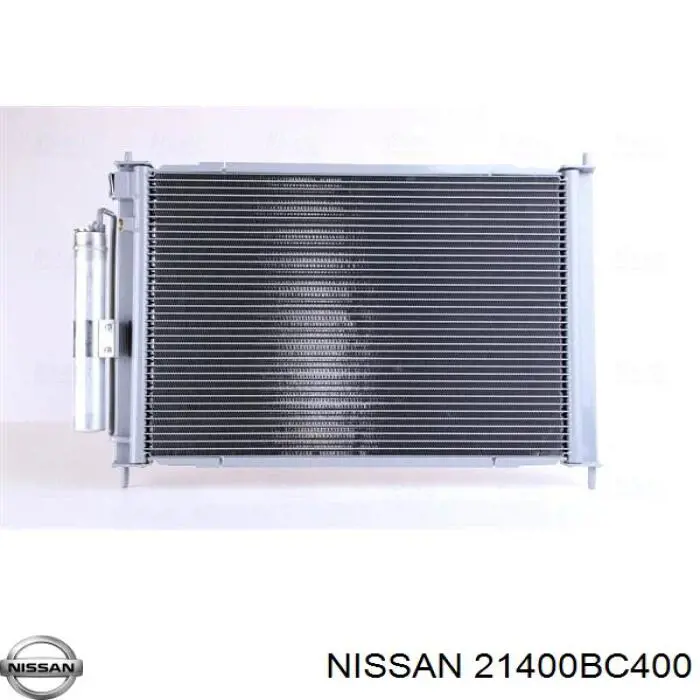 Радиатор охлаждения двигателя NISSAN 21400BC400