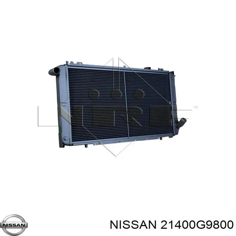 Радиатор 21400G9800 Nissan