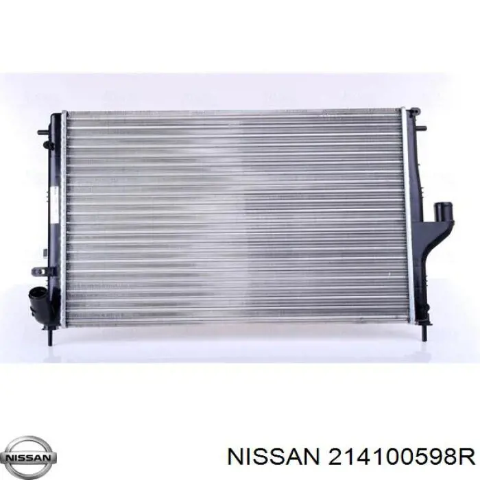 214100598R Nissan радиатор