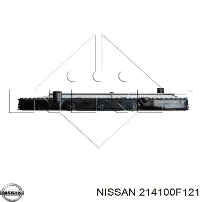 Радиатор охлаждения двигателя Nissan/Infiniti 214100F121 цена, от 127.36 USD