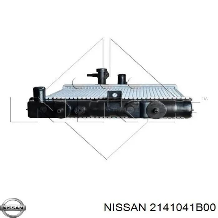 Купить 2141041B00 Nissan/Infiniti Радиатор водяной