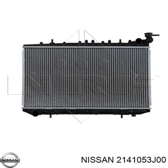 Радиатор 2141053J00 Nissan