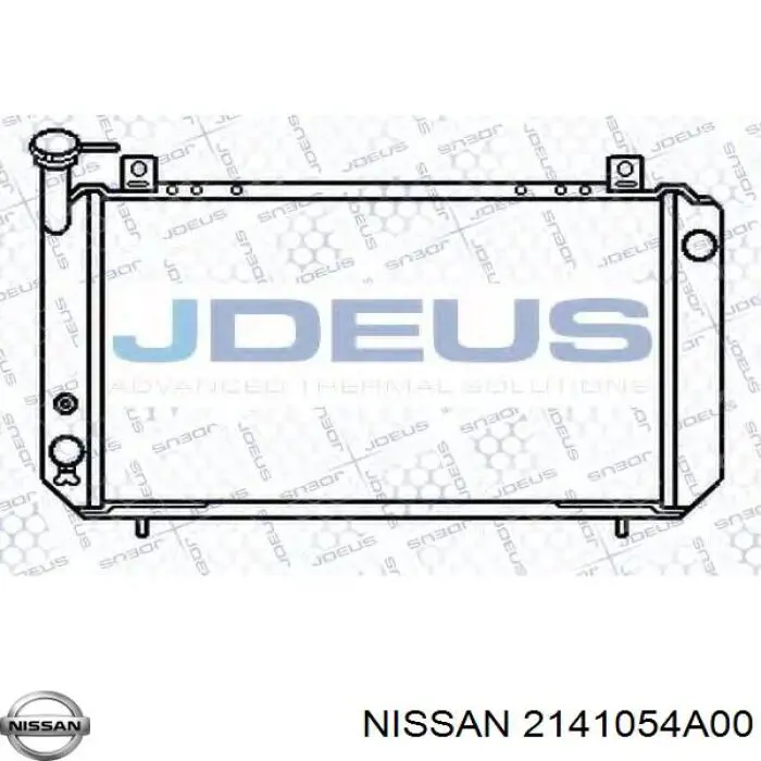 Радиатор 2141054A00 Nissan/Infiniti