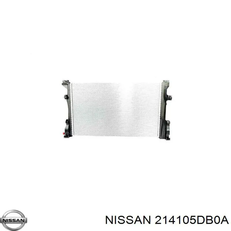214105DB0A Nissan/Infiniti Радиатор основной
