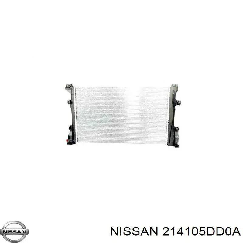 Радиатор 214105DD0A Nissan