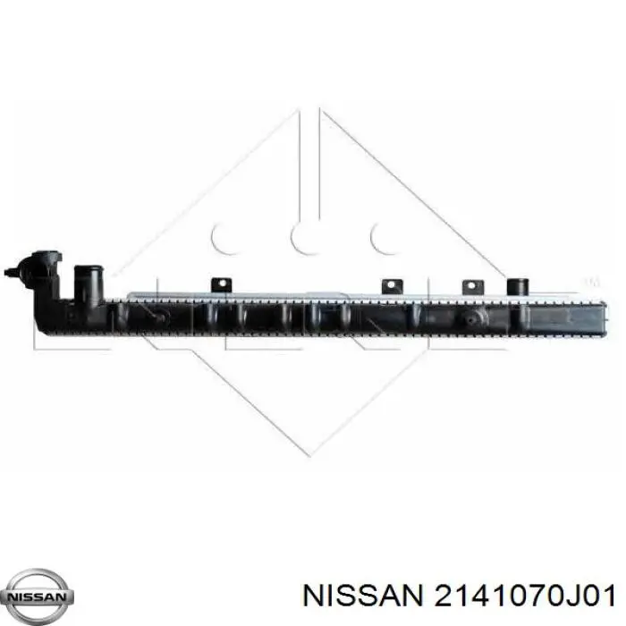 Радиатор охлаждения двигателя Nissan/Infiniti 2141070J01 цена, от 65.12 USD