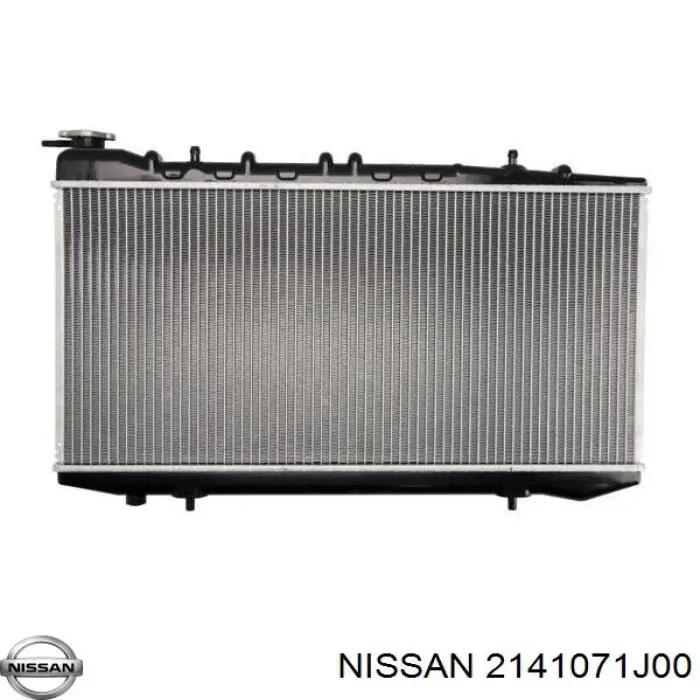 2141071J00 Nissan радиатор