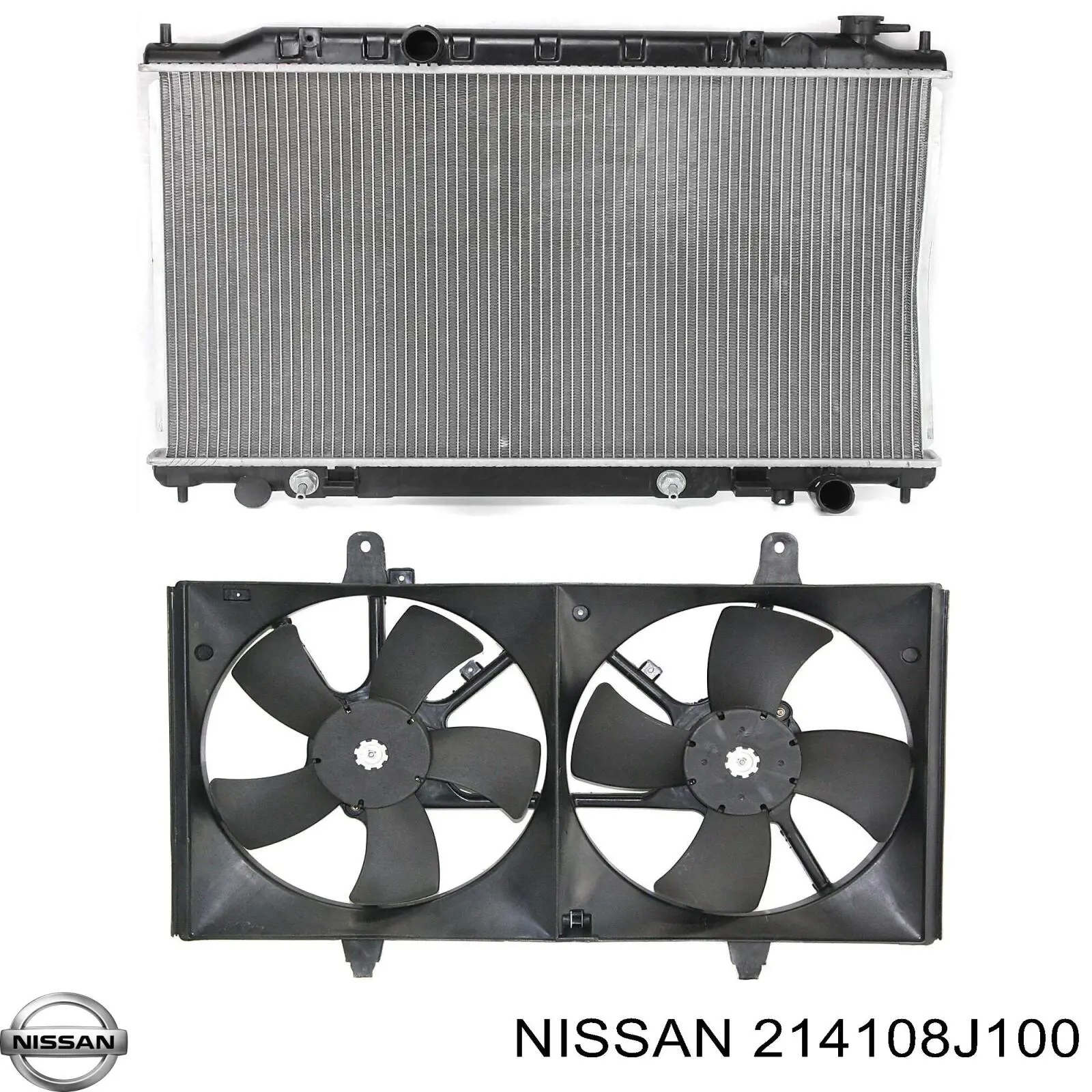 214108J100 Nissan/Infiniti Радиатор основной