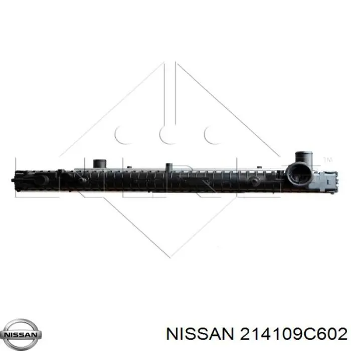 Радиатор охлаждения двигателя NISSAN 214109C602